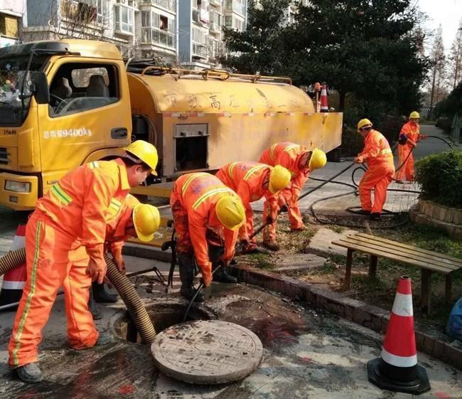 三江镇市政管道清淤