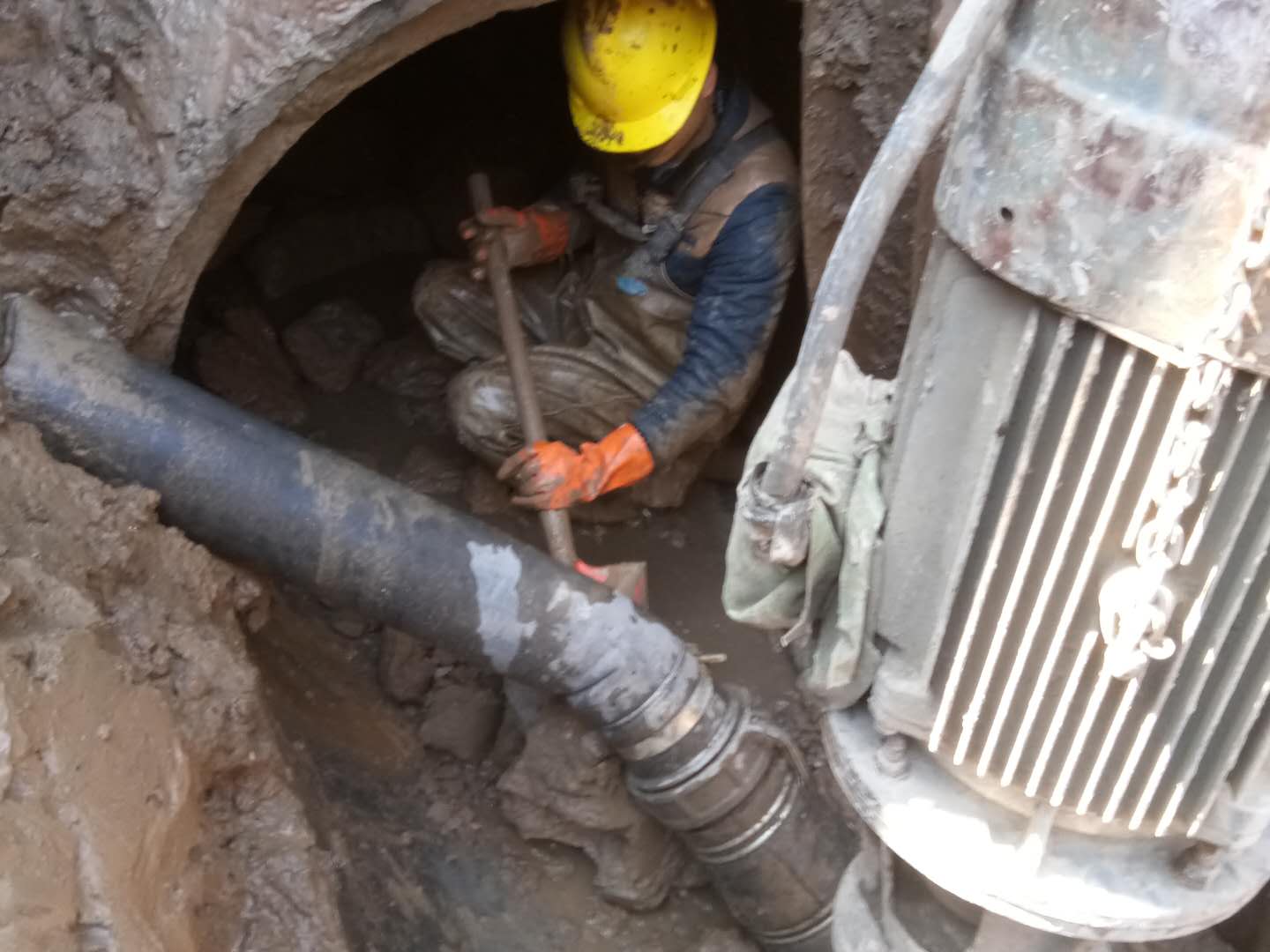 三江镇管道清淤